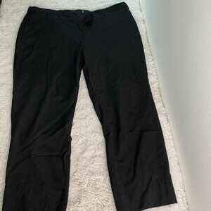 Men's Black Pants/Slacks Size 45 Black RN #77219 85% Wool